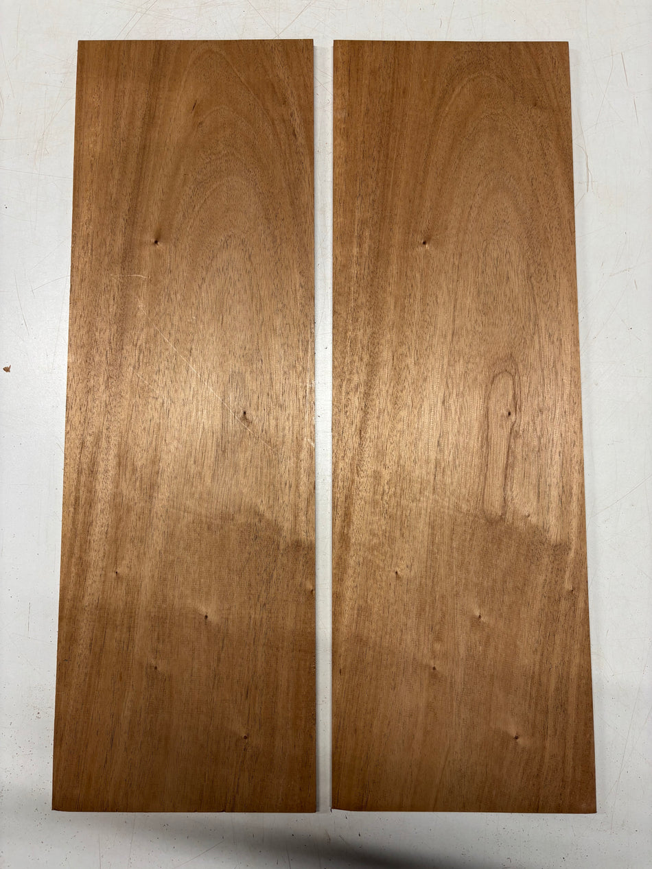 2 Pack, African Mahogany Thin Stock Lumber 28"x 9"x 1/4"#5092