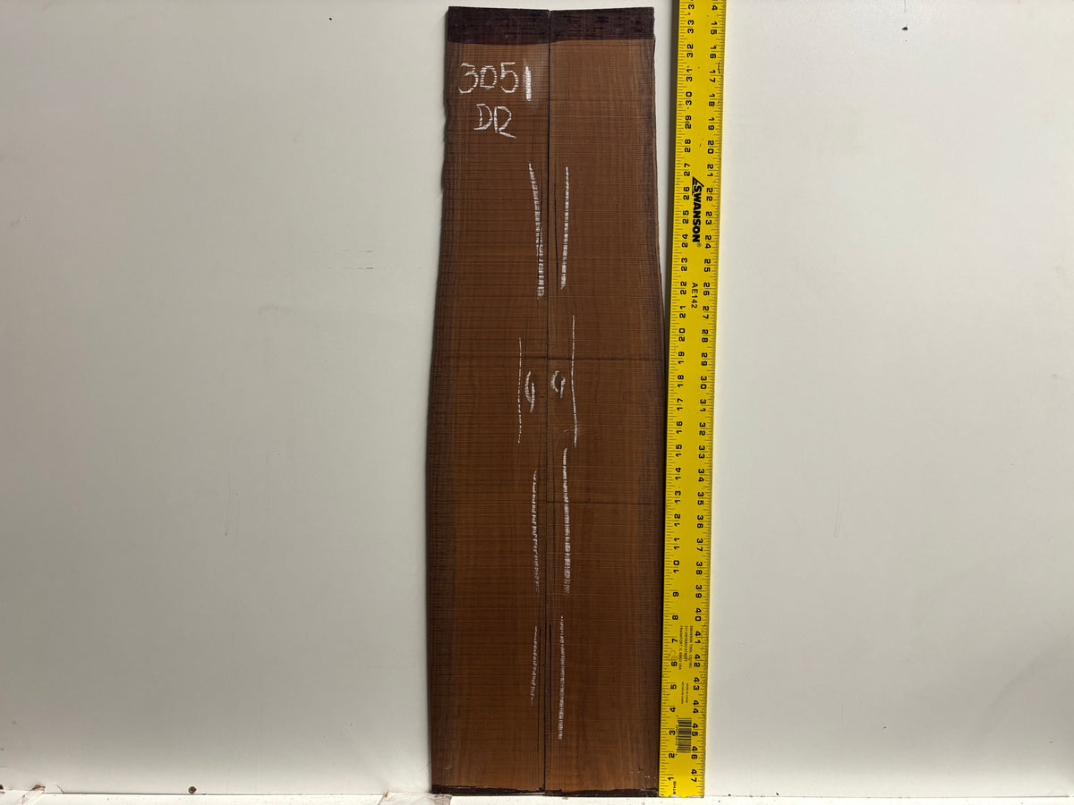 Amazon Rosewood Dreadnought Guitar Back and Side Seconds Set #3051 Exotic Wood Zone 