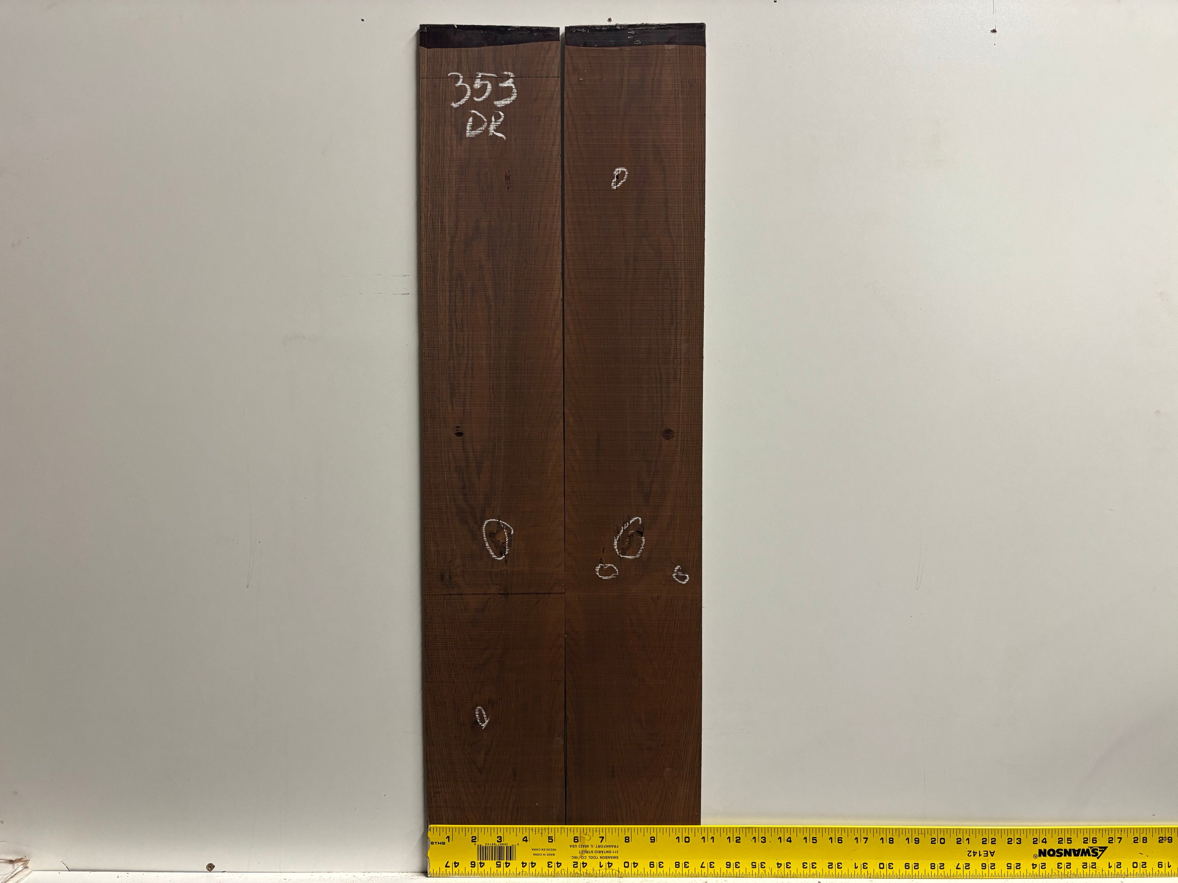 Amazon Rosewood Dreadnought Guitar Back and Side Seconds Set #353 Exotic Wood Zone 