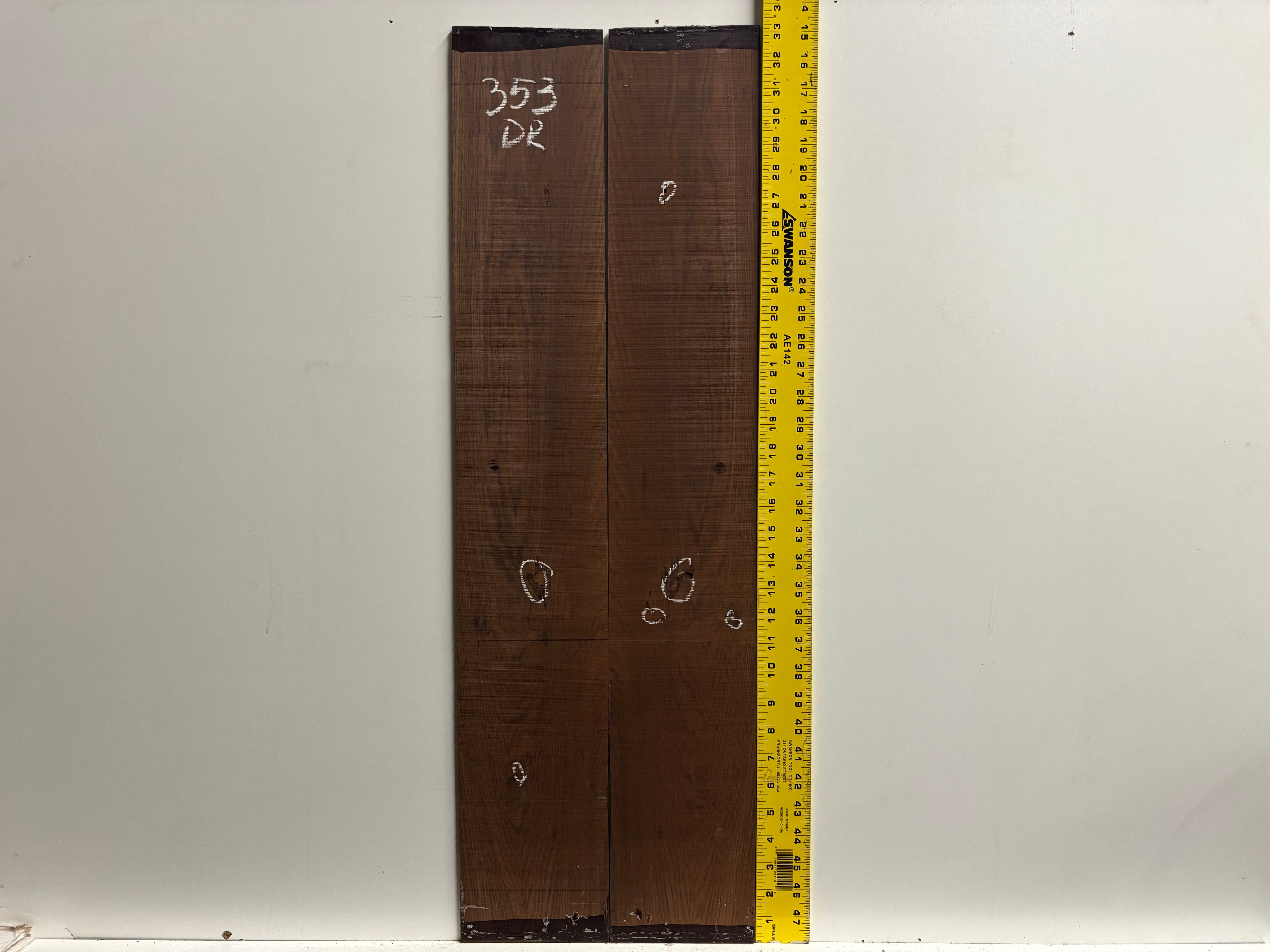 Amazon Rosewood Dreadnought Guitar Back and Side Seconds Set #353 Exotic Wood Zone 