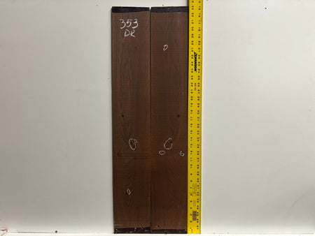 Amazon Rosewood Dreadnought Guitar Back and Side Seconds Set #353 Exotic Wood Zone 