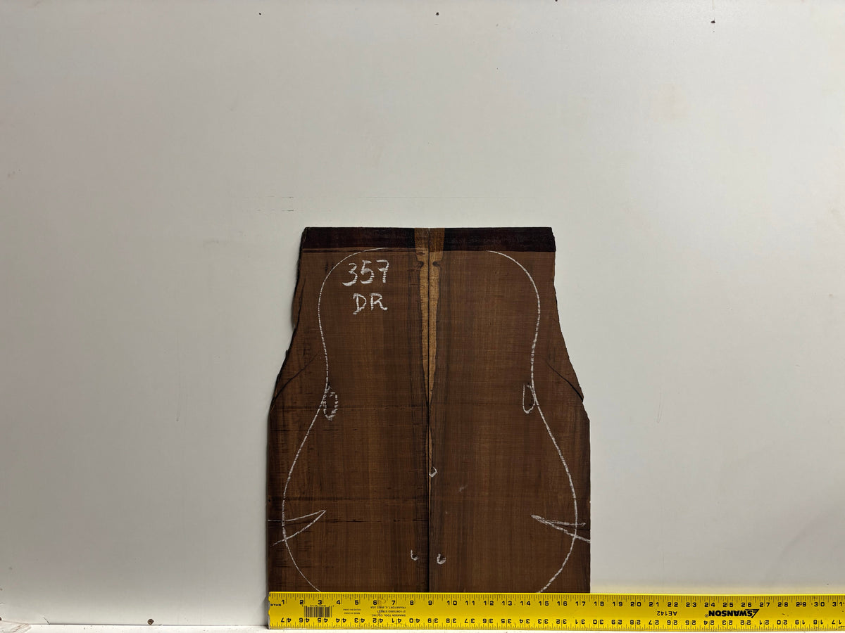 Amazon Rosewood Dreadnought Guitar Back and Side Seconds Set #357 Exotic Wood Zone 