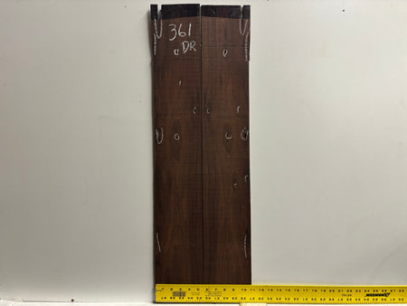 Amazon Rosewood Dreadnought Guitar Back and Side Seconds Set #361 Exotic Wood Zone 