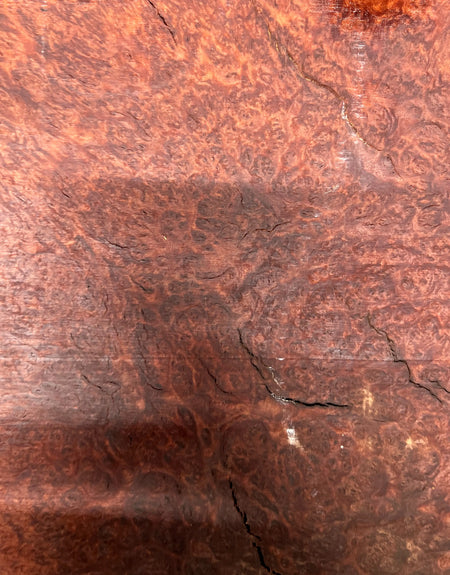 Red Mallee Burl Guitar Drop Top Set 21" x 14" x 1/4" #06 - Exotic Wood Zone - Buy online Across USA 