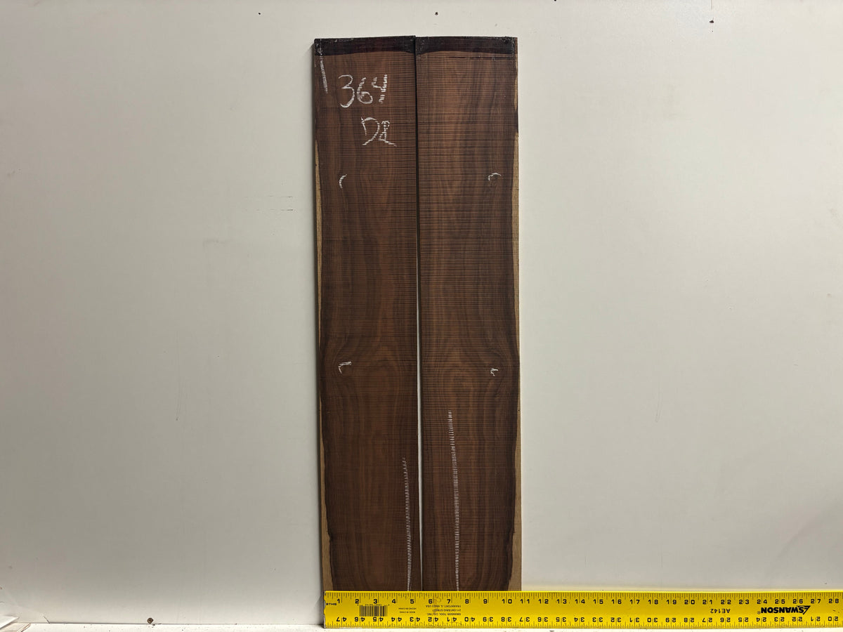 Amazon Rosewood Dreadnought Guitar Back and Side Seconds Set #364 Exotic Wood Zone 