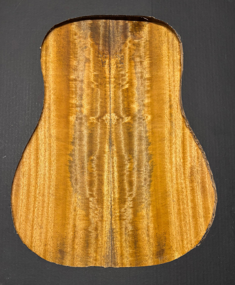 Juego de fondo y aros de guitarra de grado AAAA Dreadnought de palisandro de la India Oriental #61 