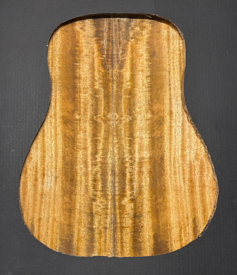 Juego de fondo y aros de guitarra de grado AAAA Dreadnought de palisandro de la India Oriental #61 