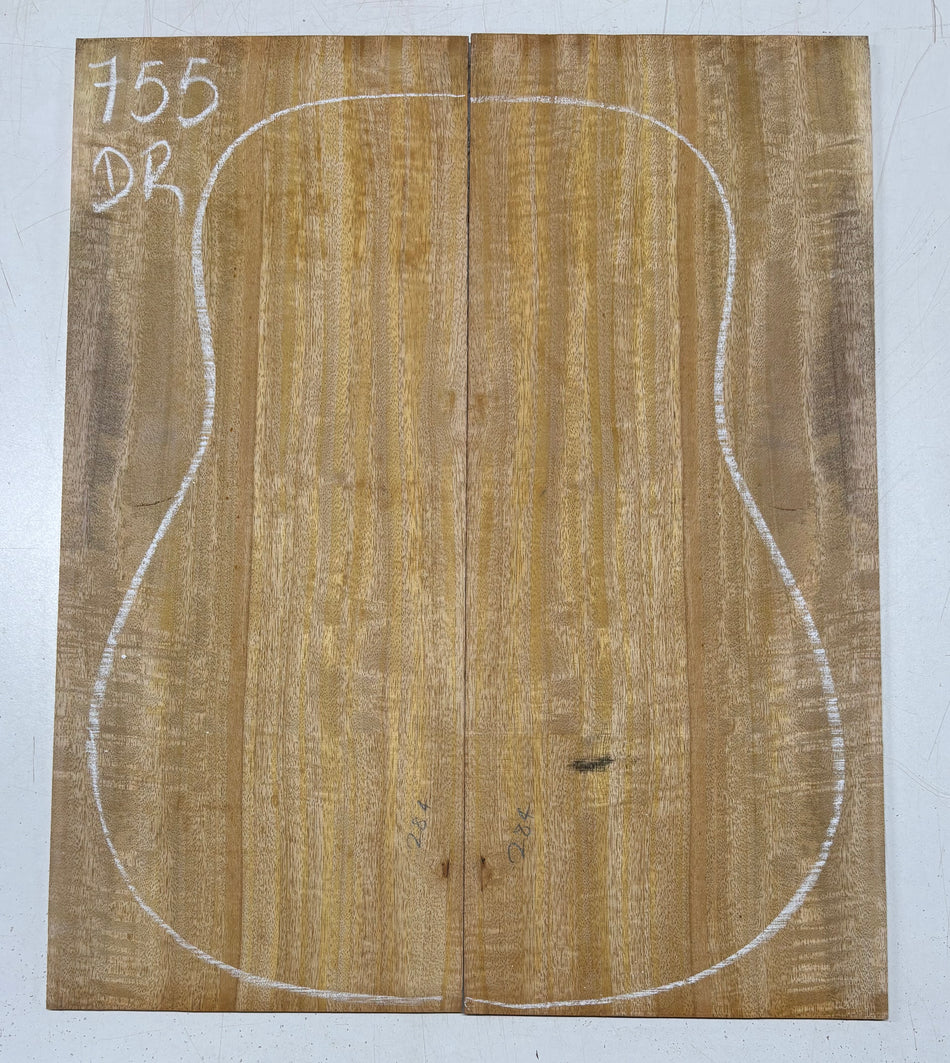 Juego de fondo y aros de guitarra de grado AAAA Dreadnought de palisandro de la India Oriental #61 