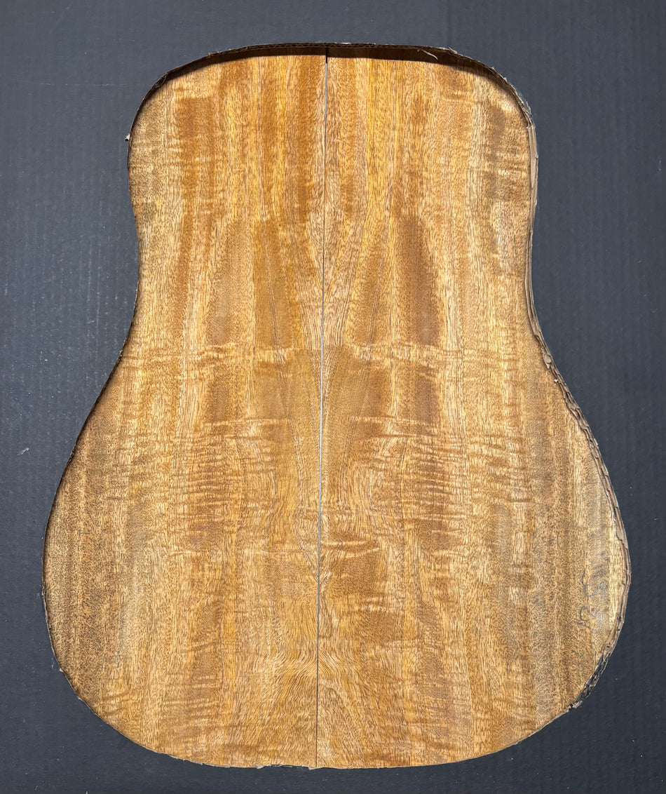 Juego de fondo y aros de guitarra de grado AAAA Dreadnought de palisandro de la India Oriental #61 