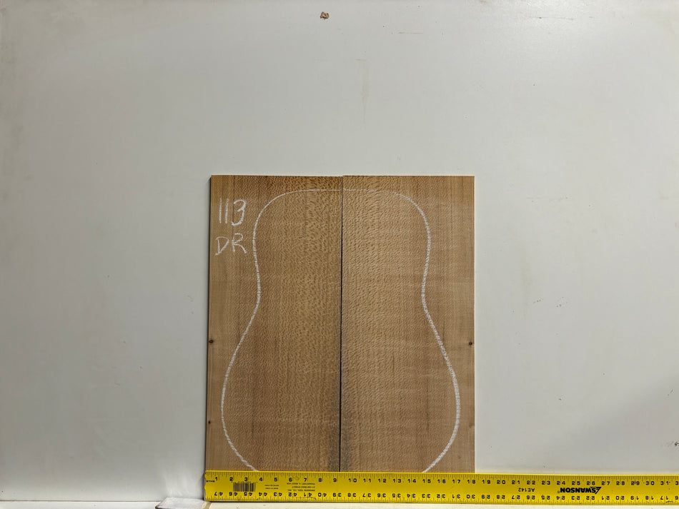Lacewood Dreadnought Guitar Back & Side Set #113