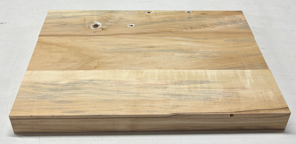 Cuerpo en bruto para guitarra de tilo - 21" x 14" x 1-7/8" (3 piezas-encoladas) #504