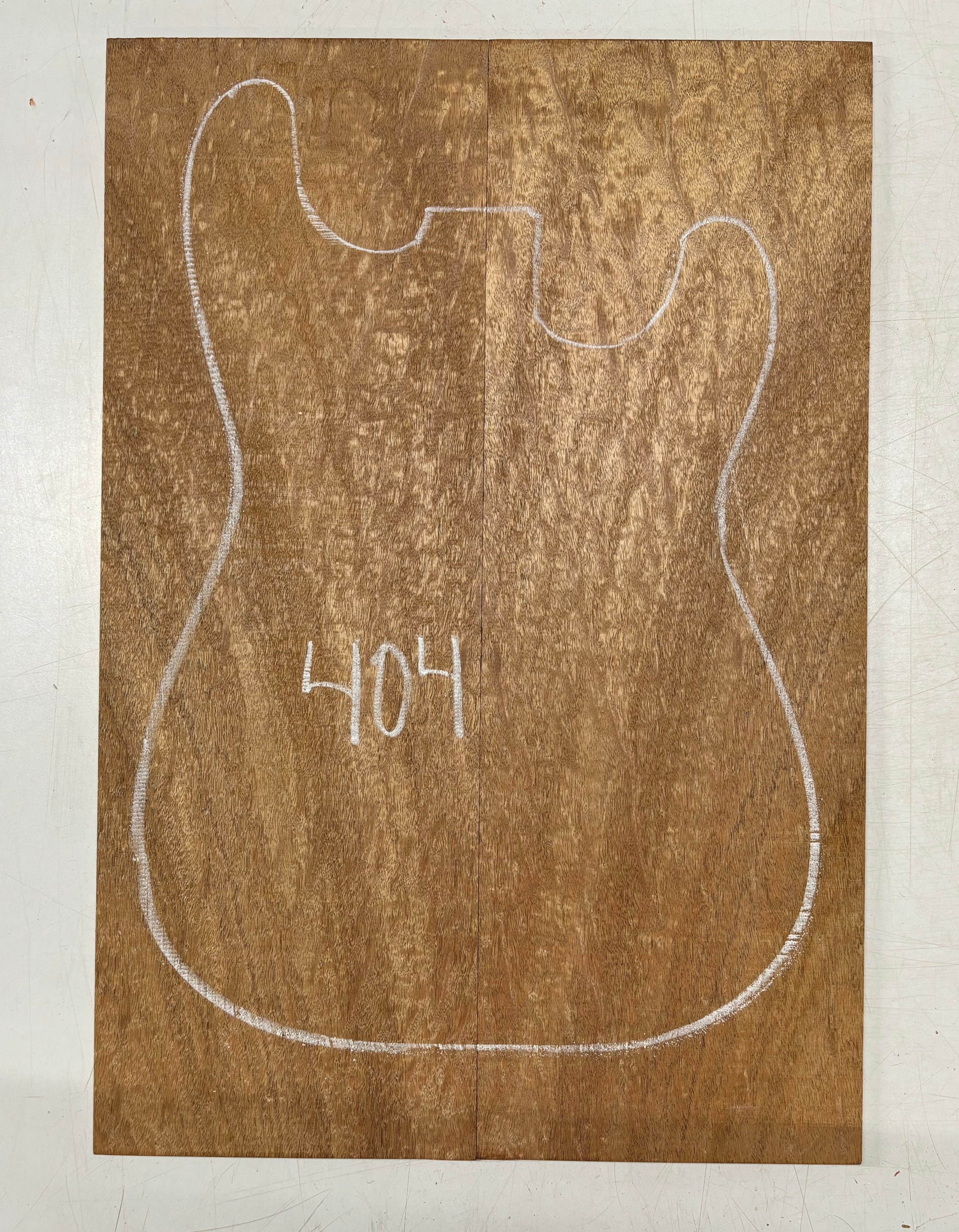 Rare Peacock Flame Mahogany Guitar Drop Top 21" x 7-1/4" x 3/8" #404 Exotic Wood Zone 