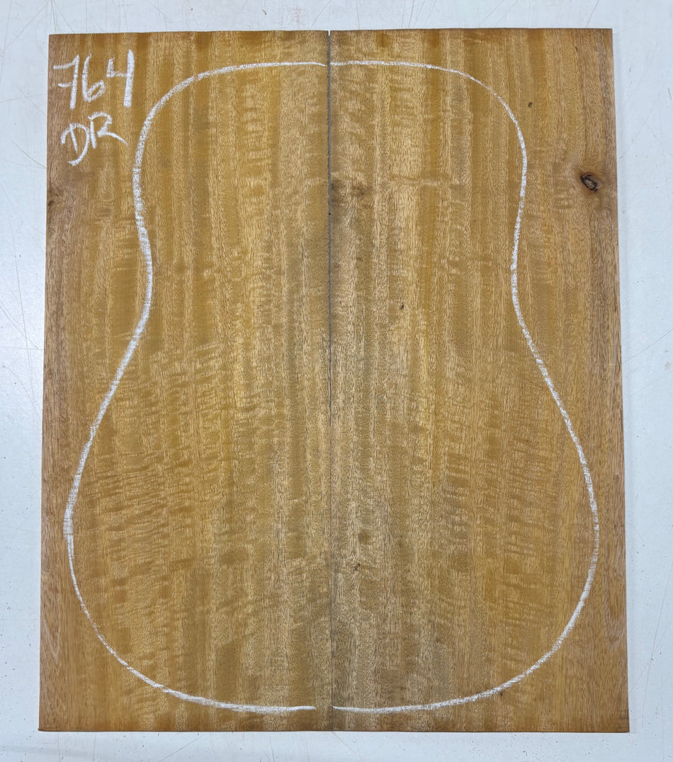 Juego de fondo y aros de guitarra de grado AAAA Dreadnought de palisandro de la India Oriental #61 