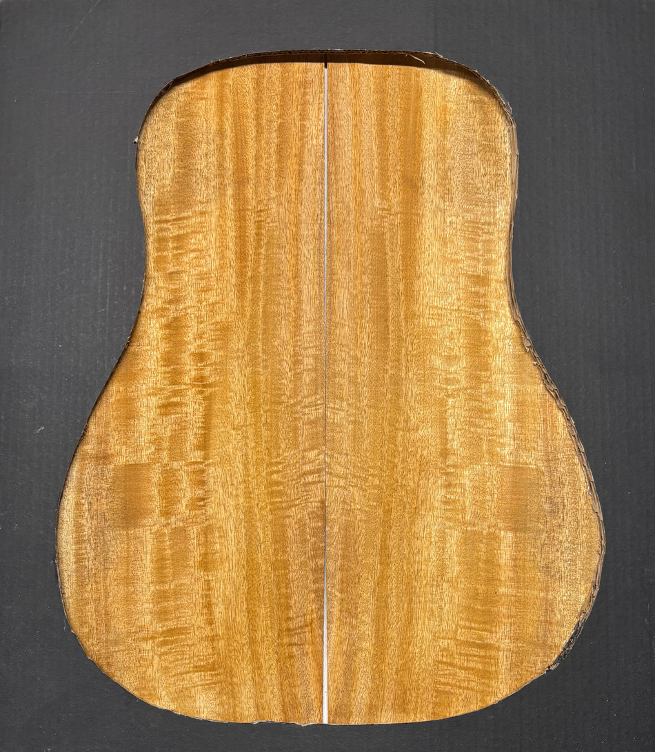 Golden Flame Mango Classical Guitar Back and Side Set #801