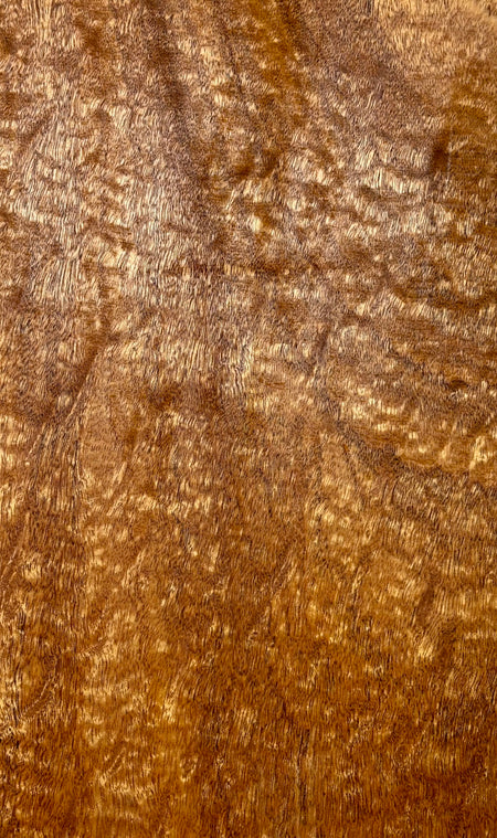 Rare Peacock Flame Mahogany Guitar Drop Top 21" x 7-1/4" x 3/8" #407 - Exotic Wood Zone