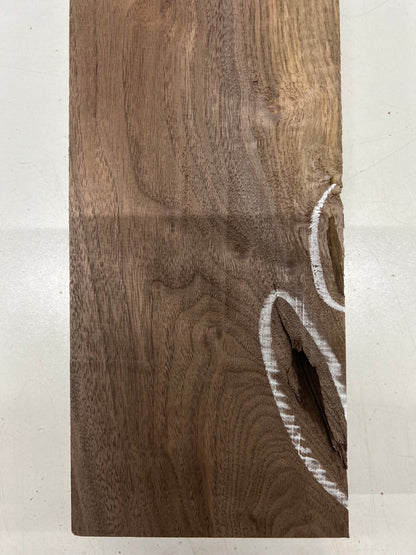 Black Walnut Lumber Board Wood Blank 23&quot;x 5&quot;x 1-7/8&quot; 