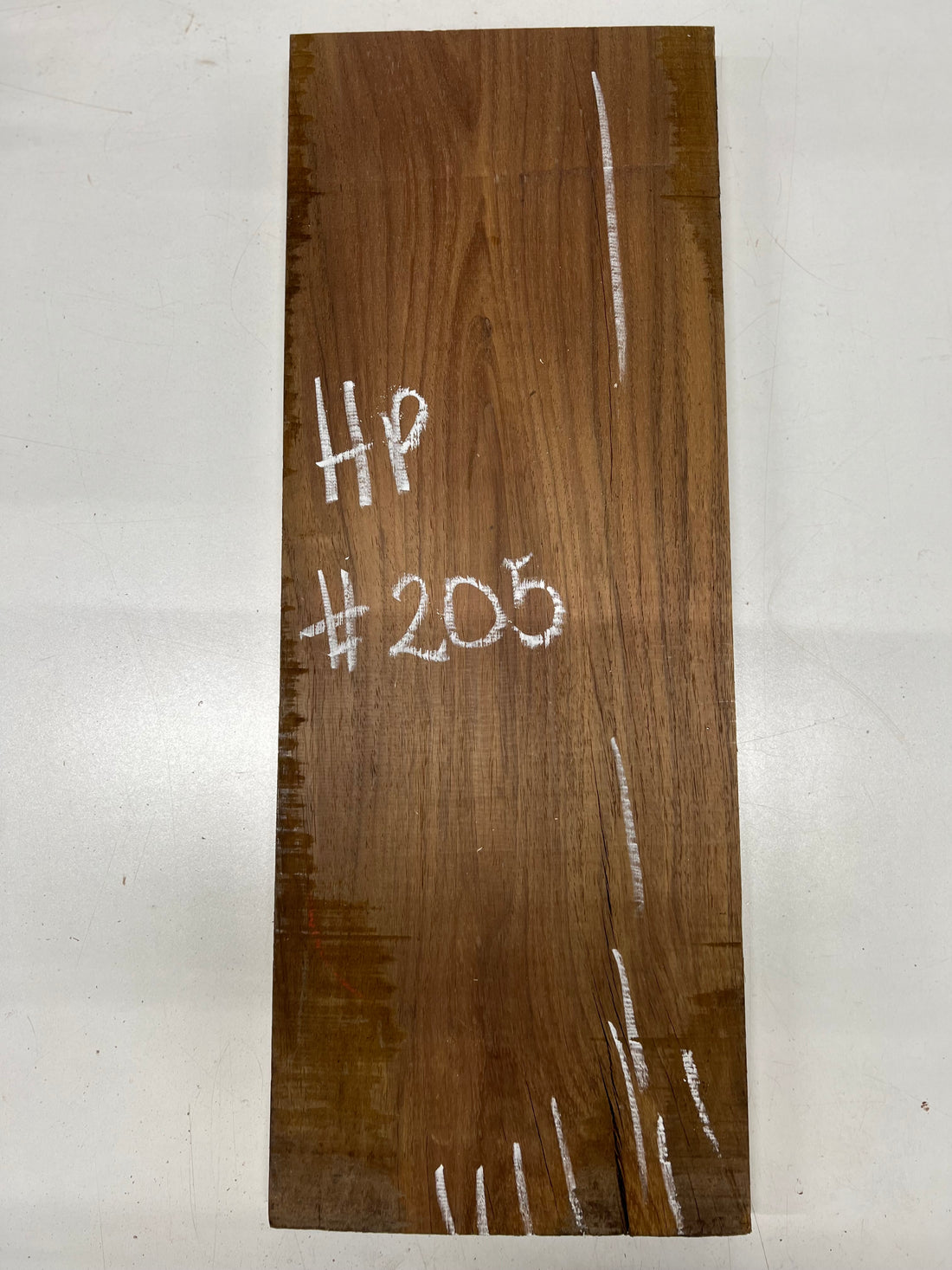 Caribbean Walnut Lumber Board Wood Blank 23&quot;x 8-1/2&quot;x 1&quot; 