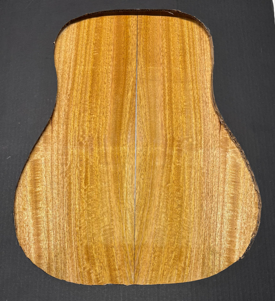 Golden Flame Mango Classical Guitar Back and Side Set #802