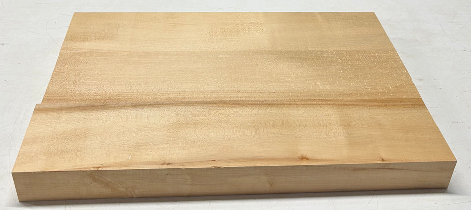 Corps de guitare en tilleul brut - 53,3 cm x 35,6 cm x 4,4 cm (3 pièces collées) #507