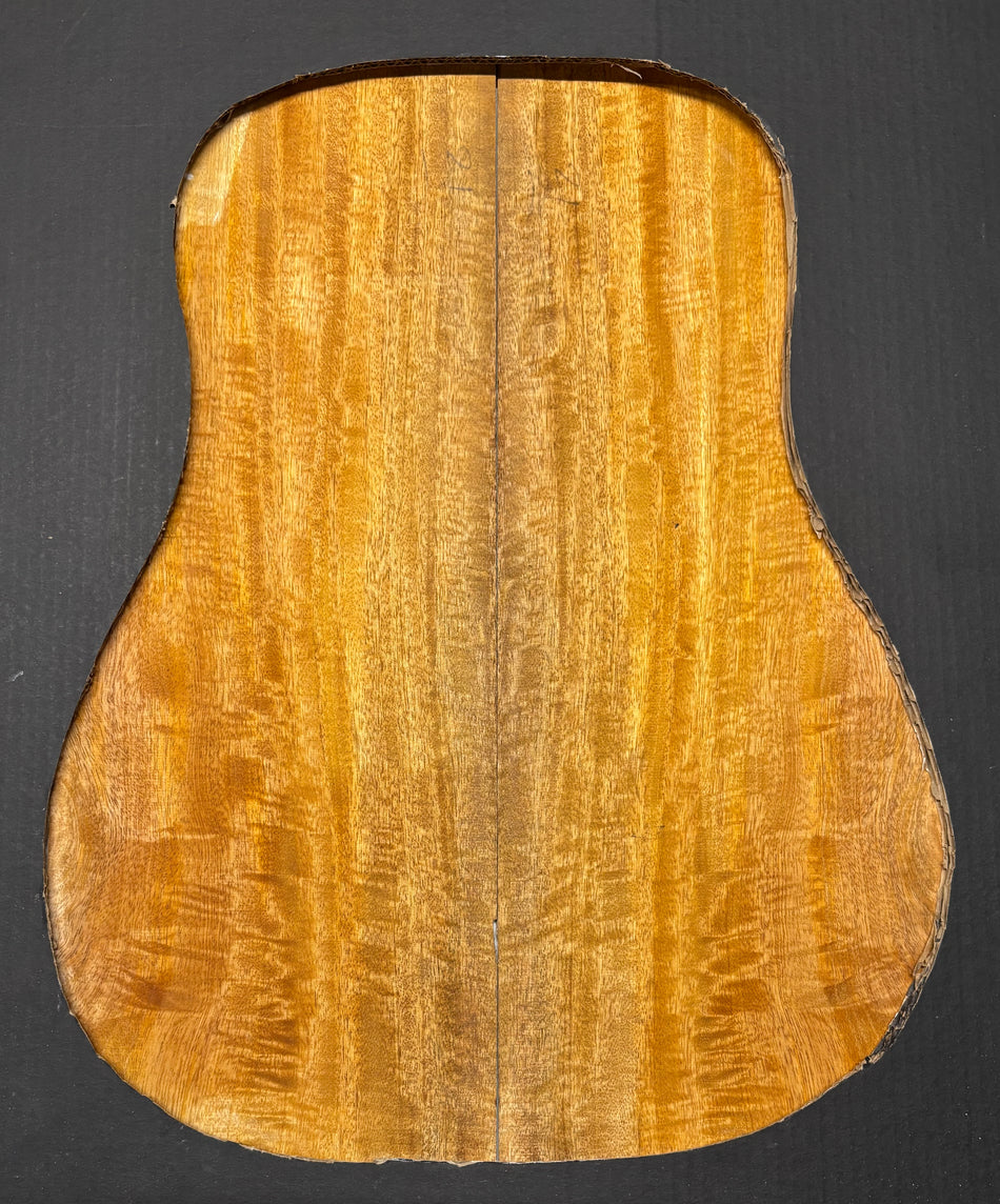 Golden Flame Mango Classical Guitar Back and Side Set #803