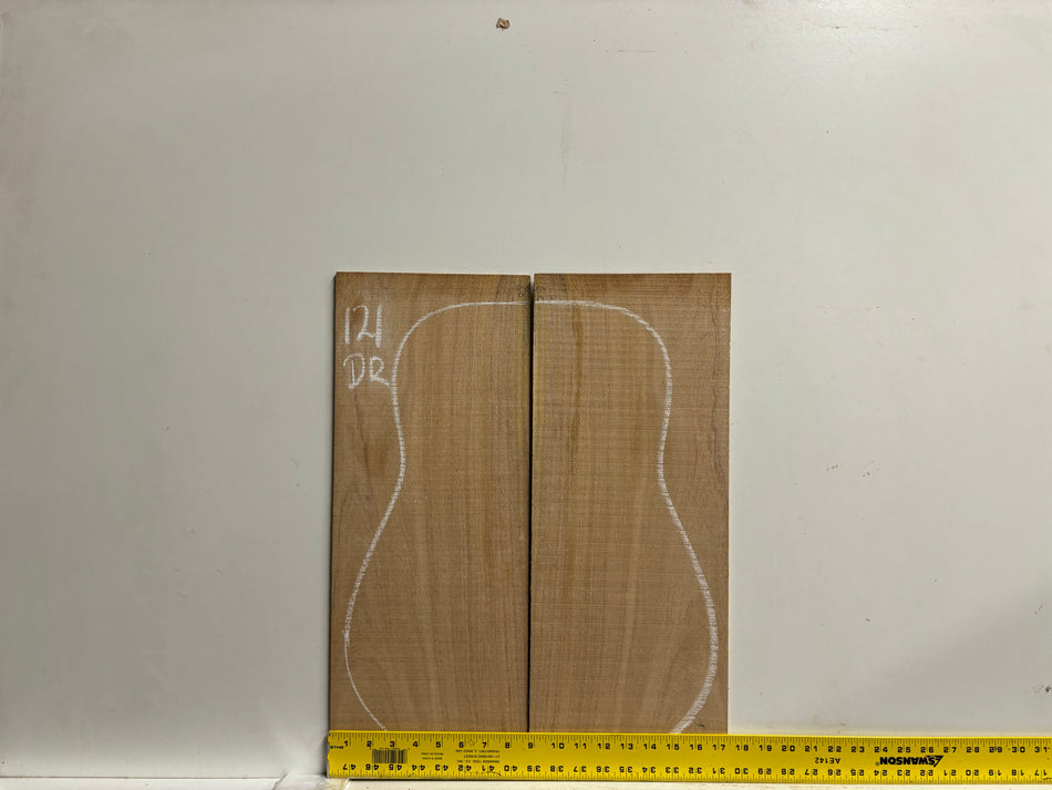 Lacewood Dreadnought Guitar Back & Side Set #121