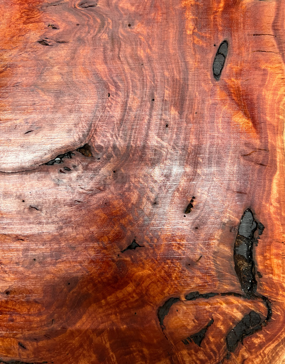 Red Gum Burl Book Matched Guitar Drop Tops | 21" x 14" x 3/8" - #36 - Exotic Wood Zone - Buy online Across USA 