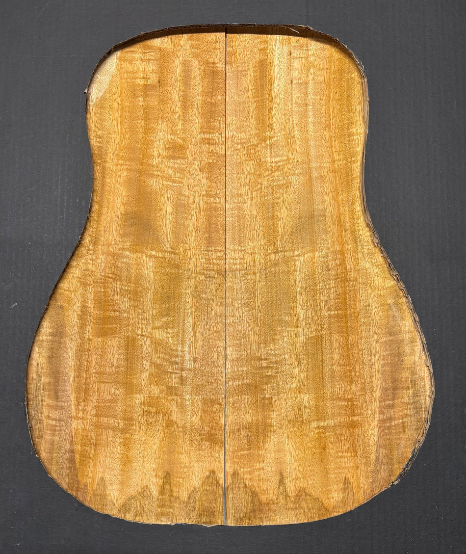 Golden Flame Mango Classical Guitar Back and Side Set #805