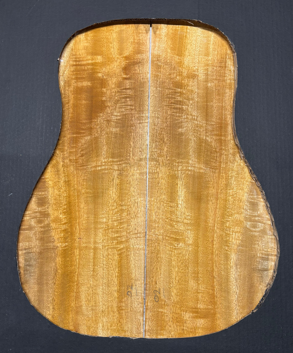 Golden Flame Mango Classical Guitar Back and Side Set #806