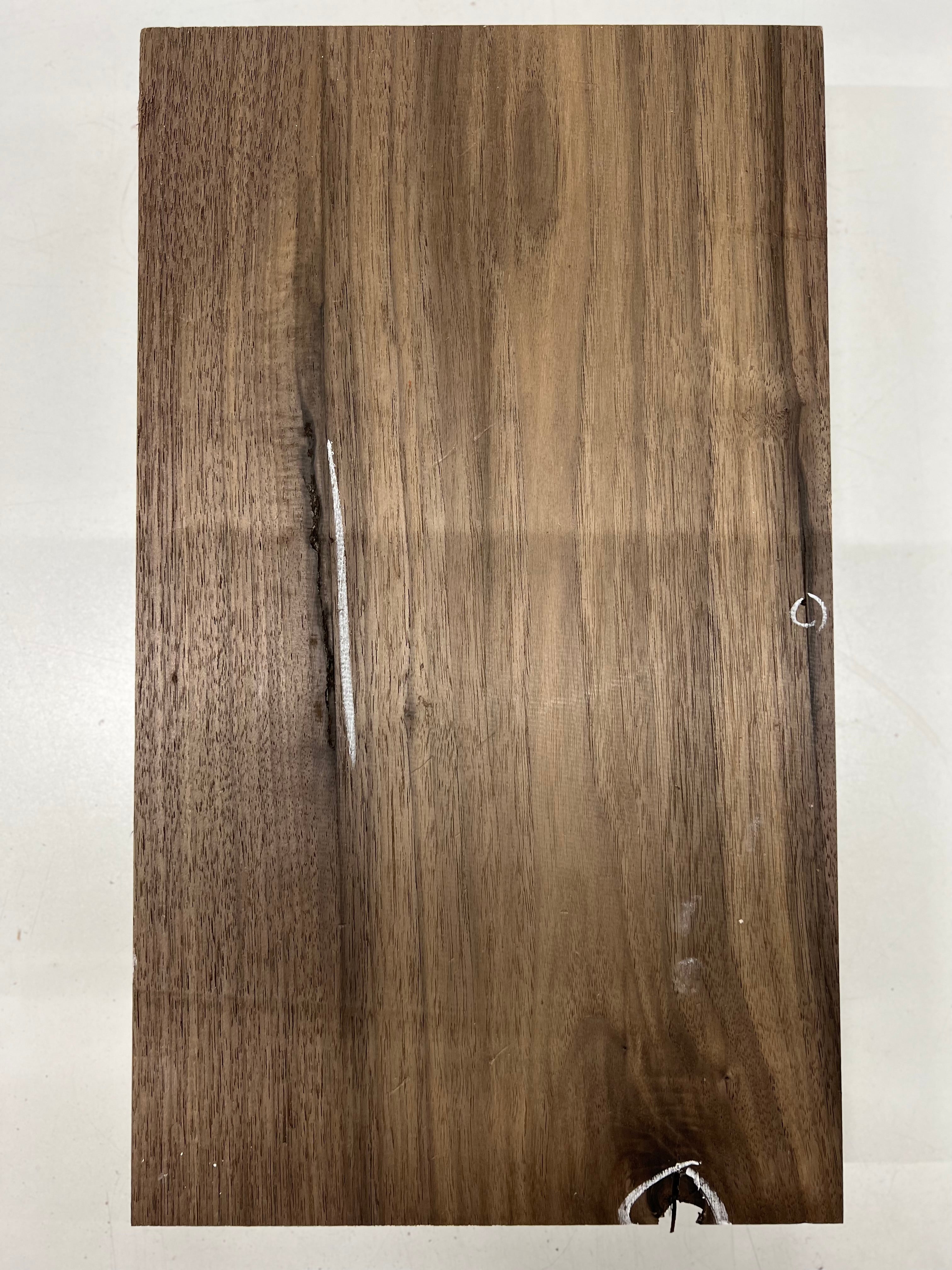 Black Walnut Lumber Board Wood Blank 18"x 10-3/8"x 1-7/8" #213 - Exotic Wood Zone - Buy online Across USA 