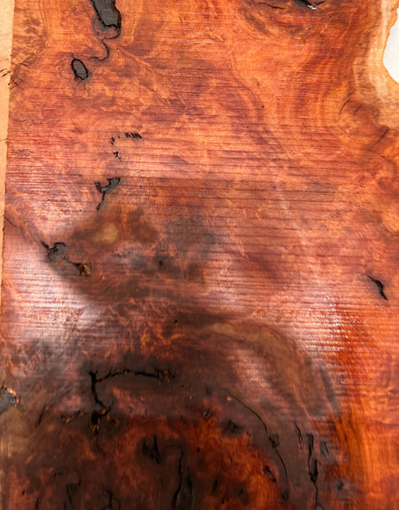 Red Gum Burl Book Matched Guitar Drop Tops | 21" x 14" x 3/8" - #40 - Exotic Wood Zone - Buy online Across USA 