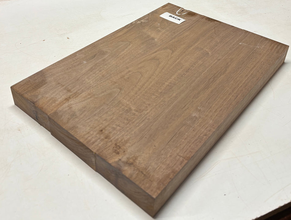 Espacios en blanco para cuerpo de guitarra de nogal negro - 21″ x 14″ x 2″ 