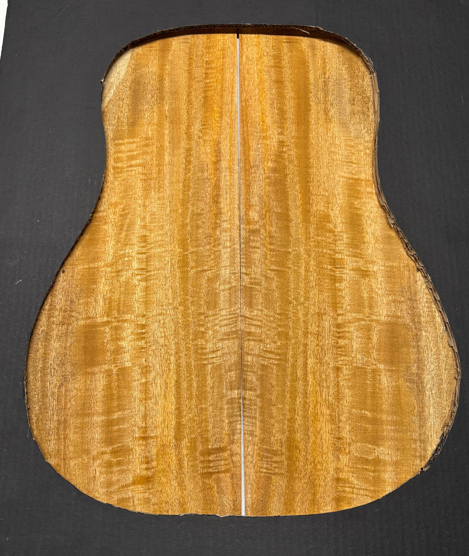 Juego de fondo y aros de guitarra de grado AAAA Dreadnought de palisandro de la India Oriental #61 