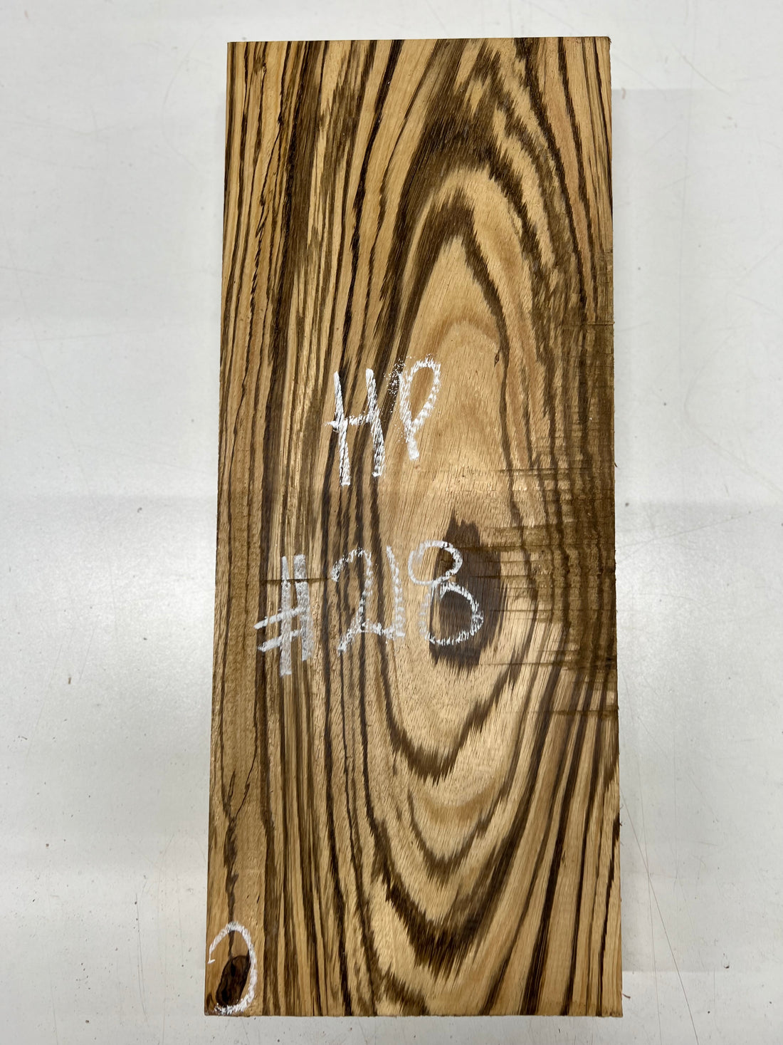 Zebrawood Lumber Board Wood Blank 18&quot;x7-3/8&quot;x 1-3/4 