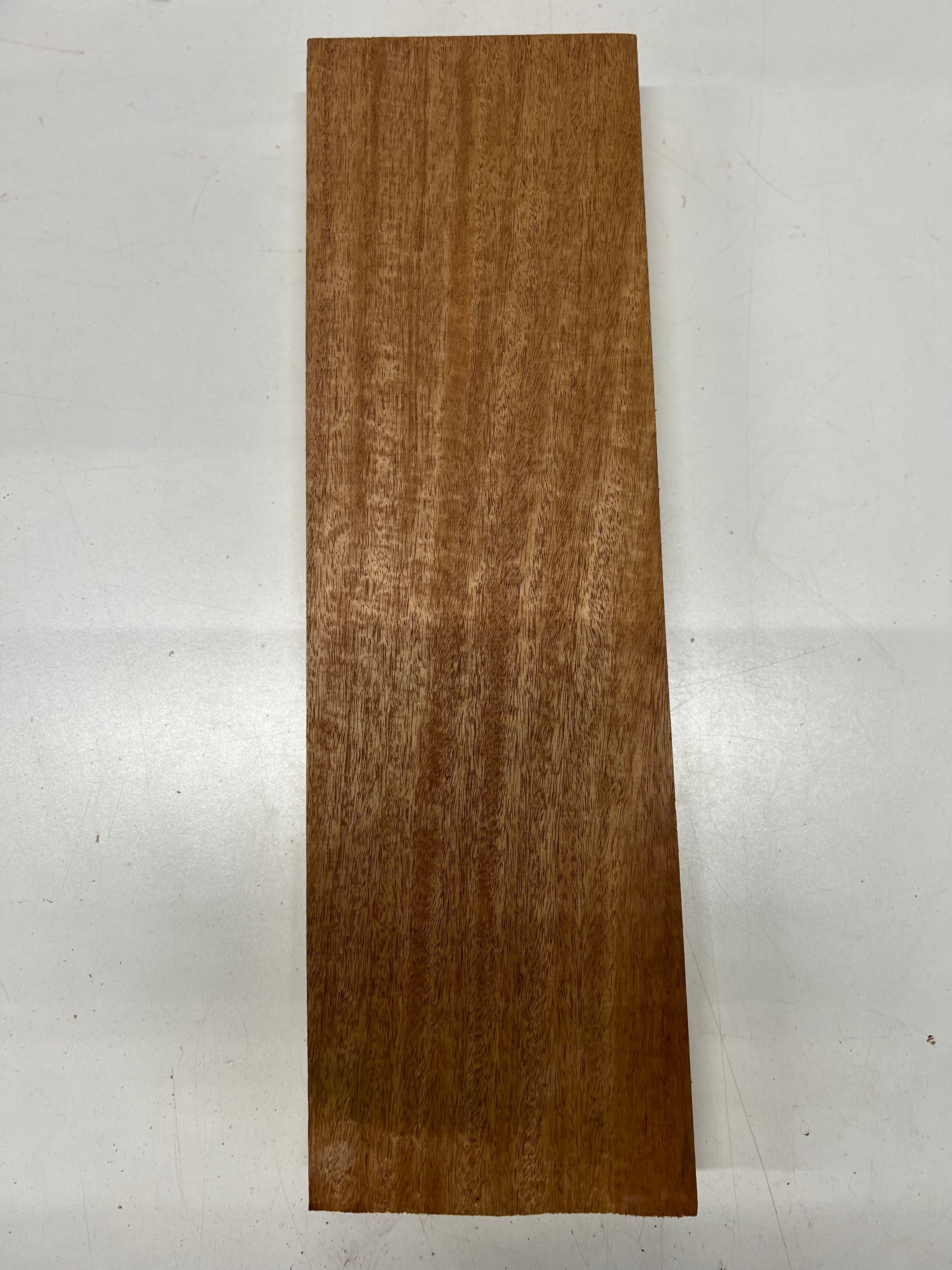 Flame African Mahogany Lumber Board Blank 20&quot;x 6-1/2&quot;x 1-7/8&quot; 