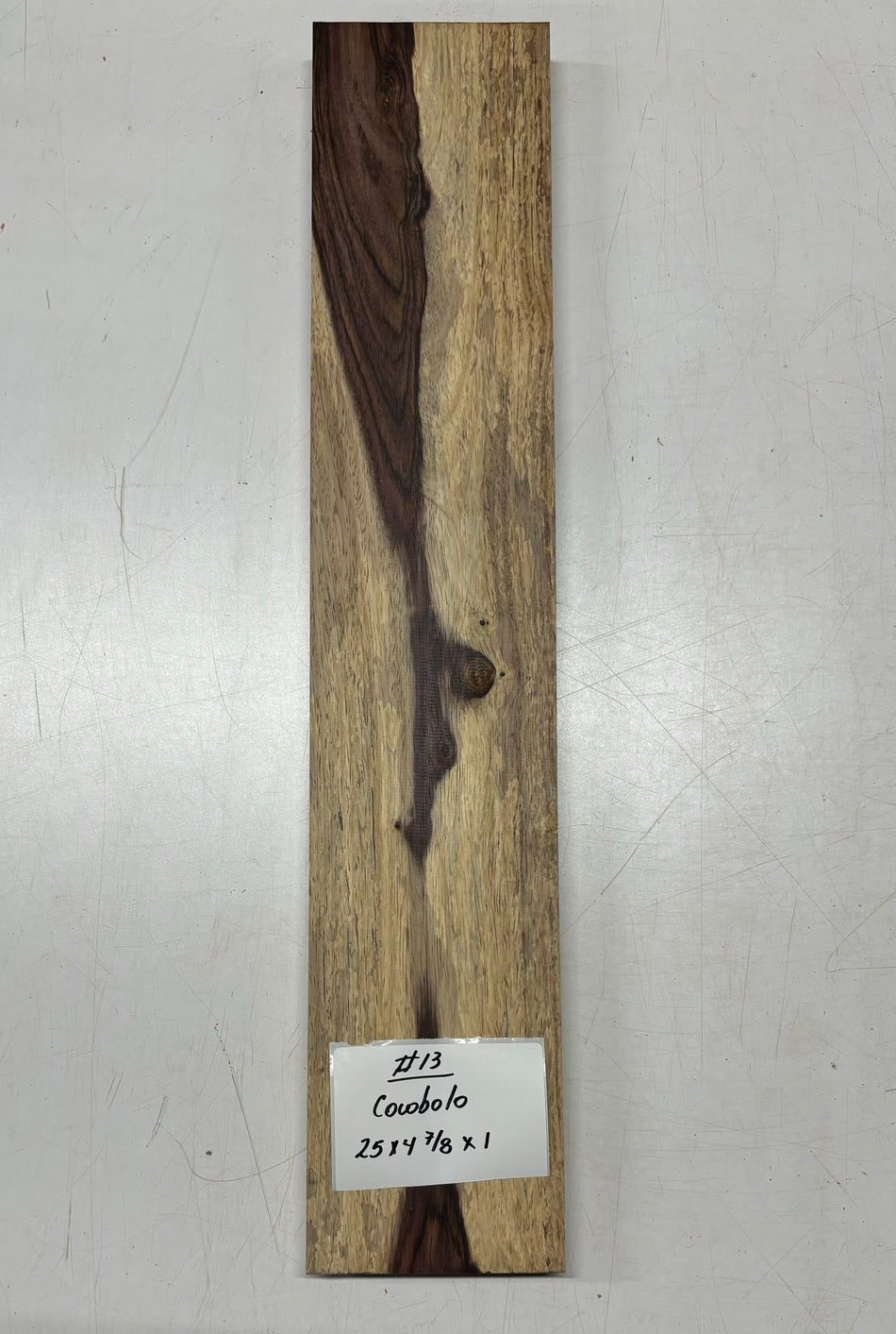 Cocobolo Lumber Board 25" x 4-7/8" x 1" #13