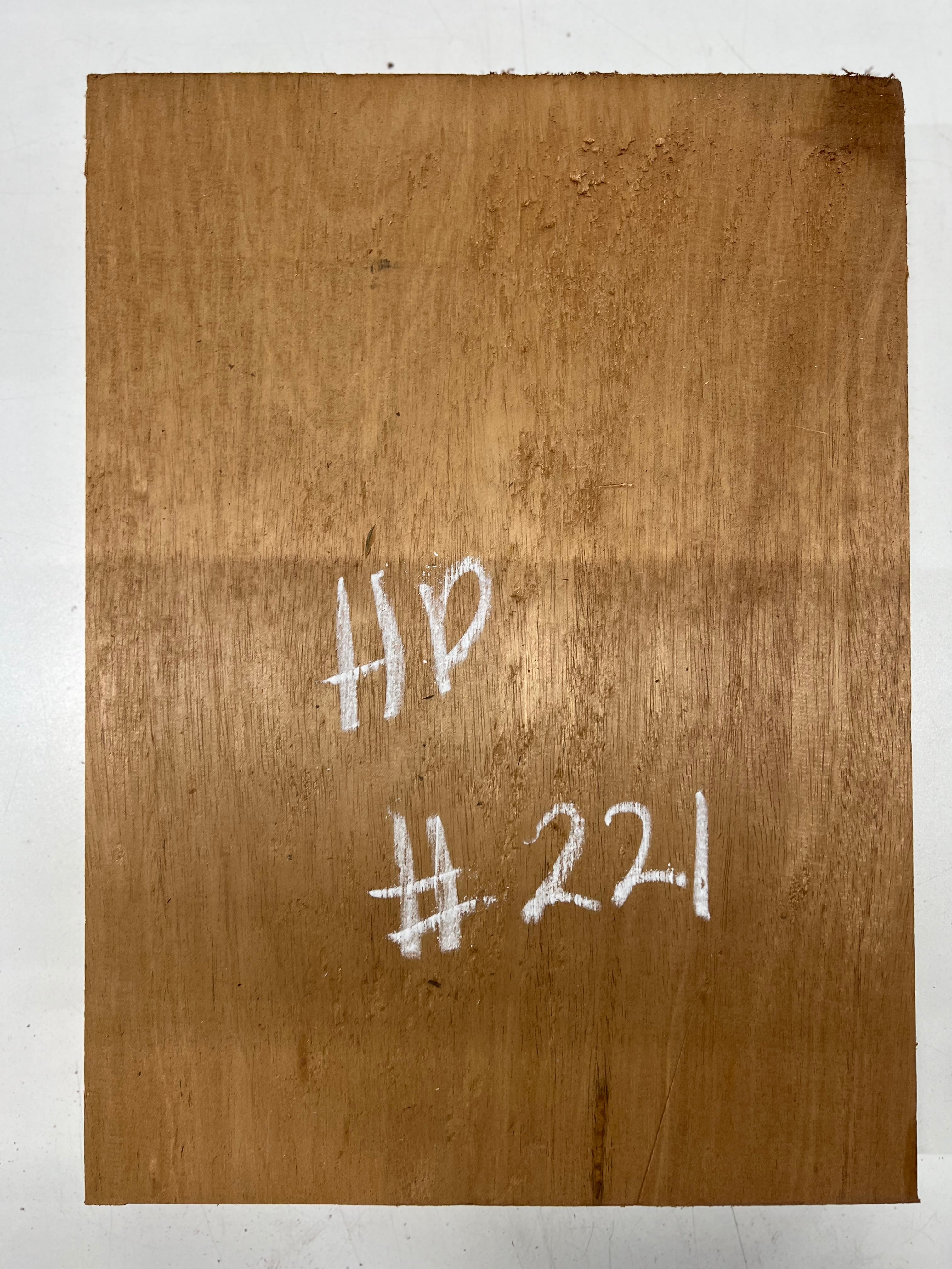 Honduran Mahogany Lumber Board Wood Blank 17-1/2&quot;x 12-5/8&quot;x 1-3/4&quot; 