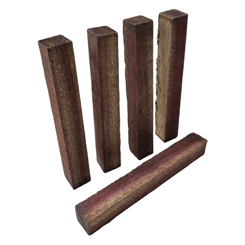 Bi Color Purpleheart Pen Blanks