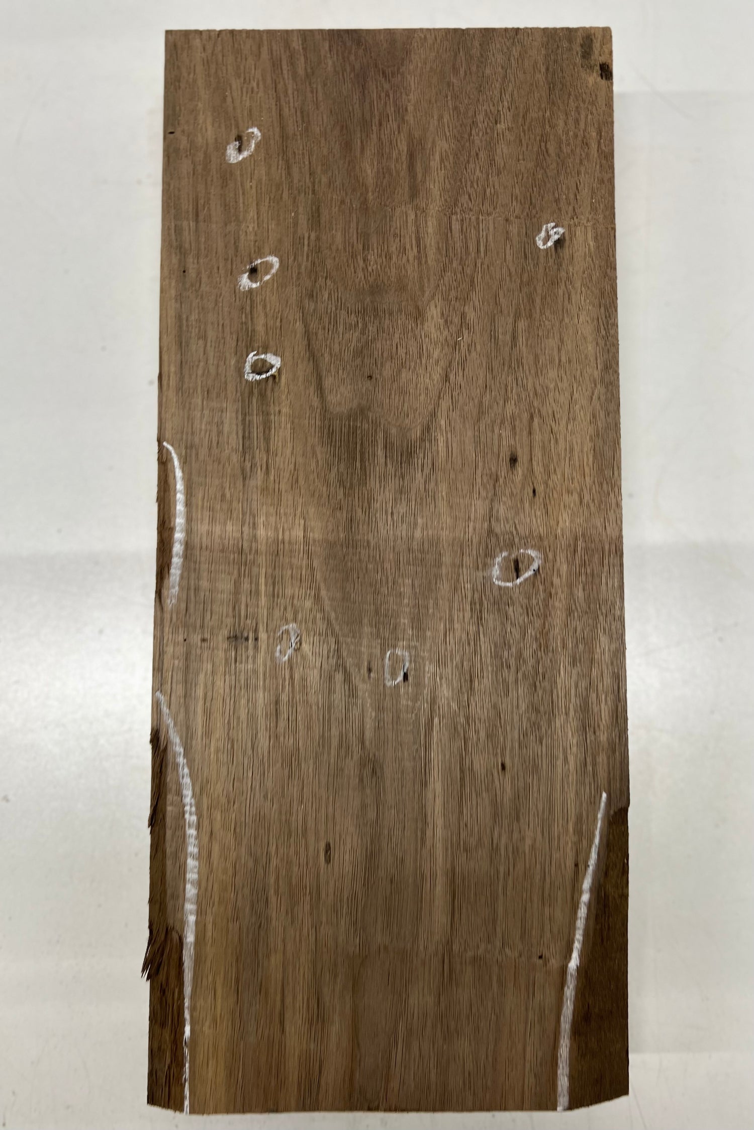 Black Walnut Lumber Board Wood Blank 16&quot;x7&quot;x2&quot; 