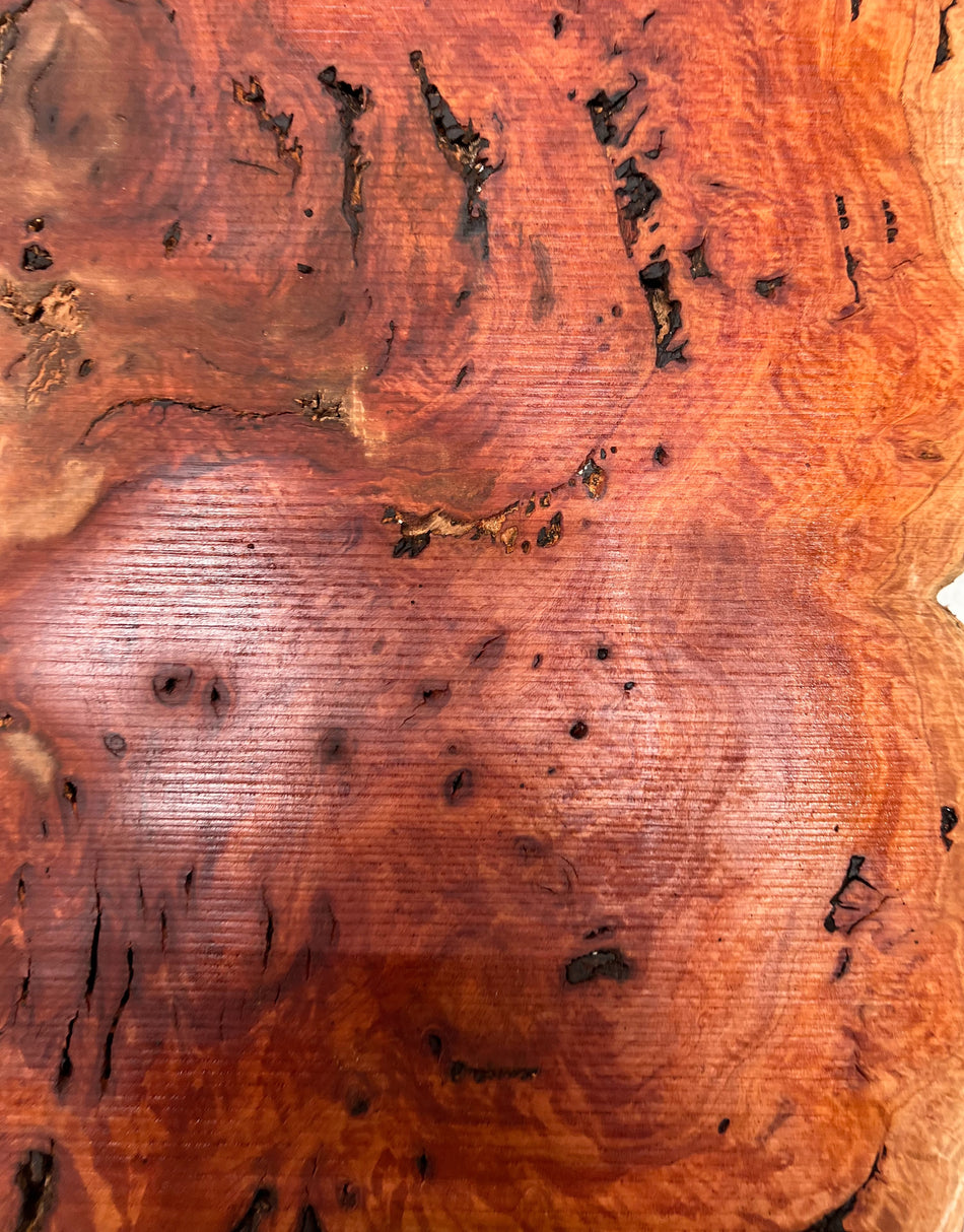 Red Gum Burl Book Matched Guitar Drop Tops | 21" x 14" x 3/8" #49 - Exotic Wood Zone - Buy online Across USA 