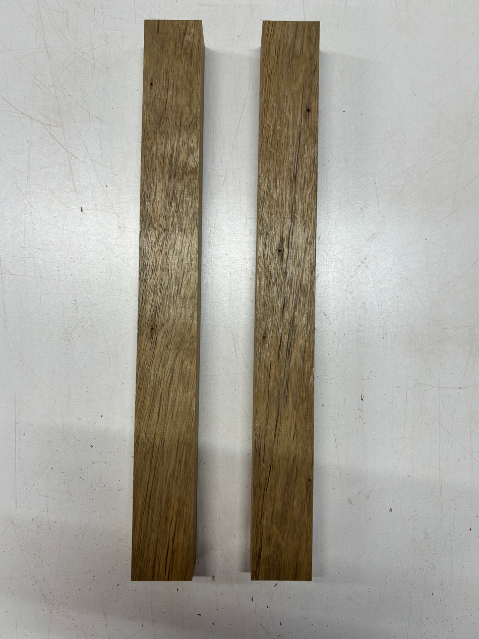 2 Pack, Black Limba Turning Wood Blank  18"x1-7/8"x1-1/2"#5900