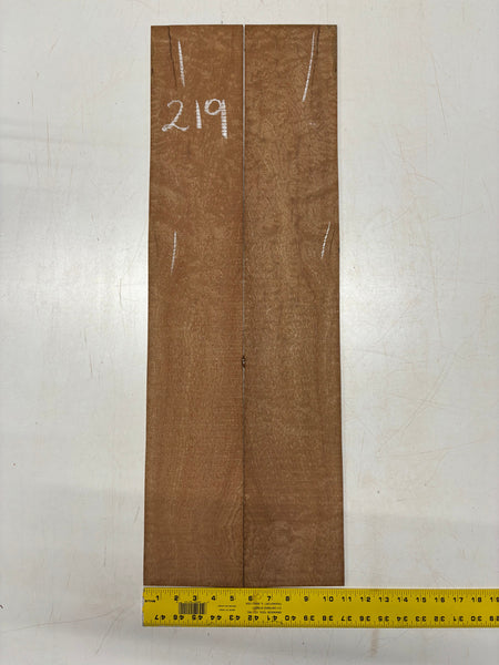 Quilted Sapele Dreadnought Guitar Back and Side Seconds Set #219 Exotic Wood Zone 