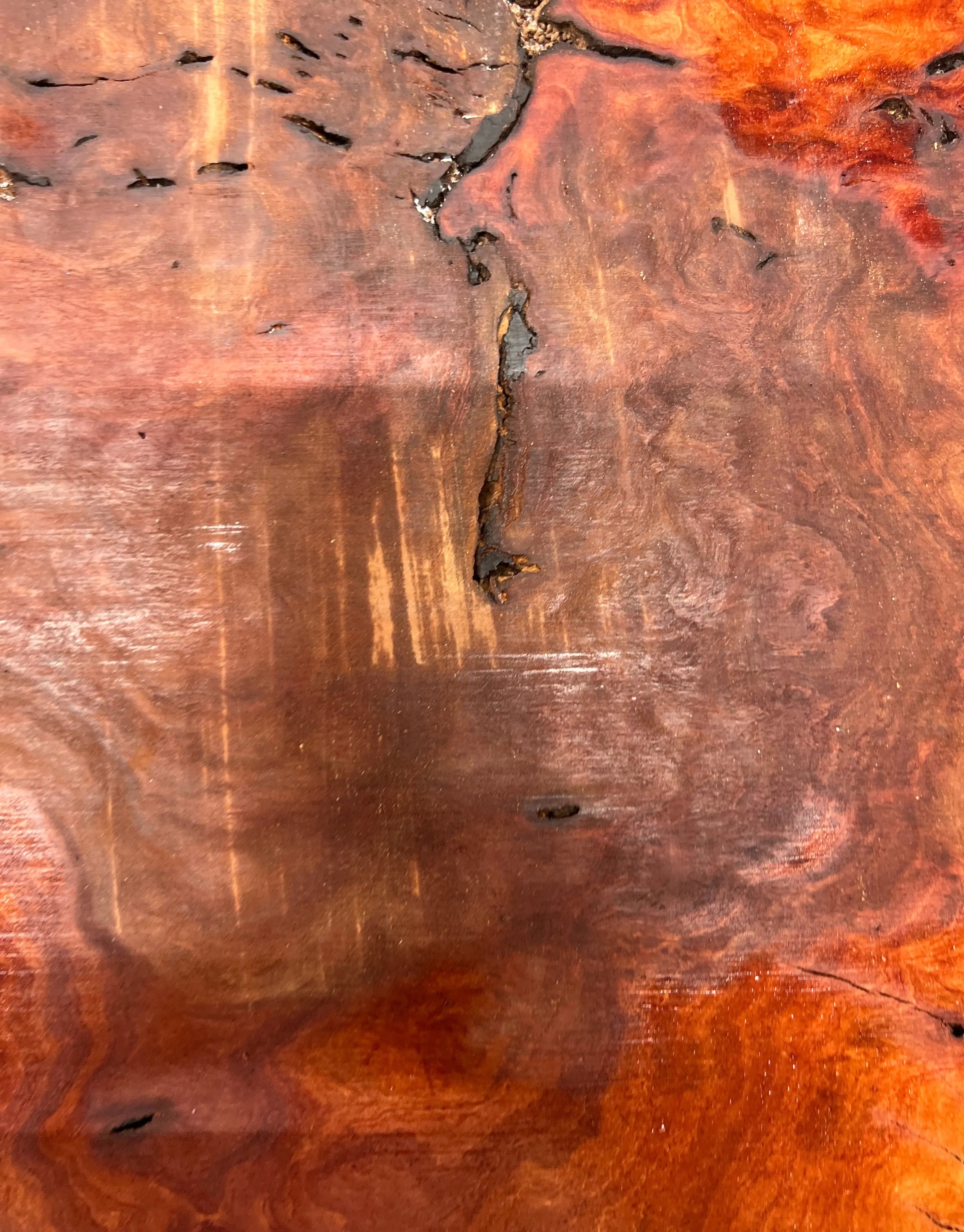 Red Gum Burl Book Matched Guitar Drop Tops | 21" x 14" x 3/8" #56 - Exotic Wood Zone - Buy online Across USA 