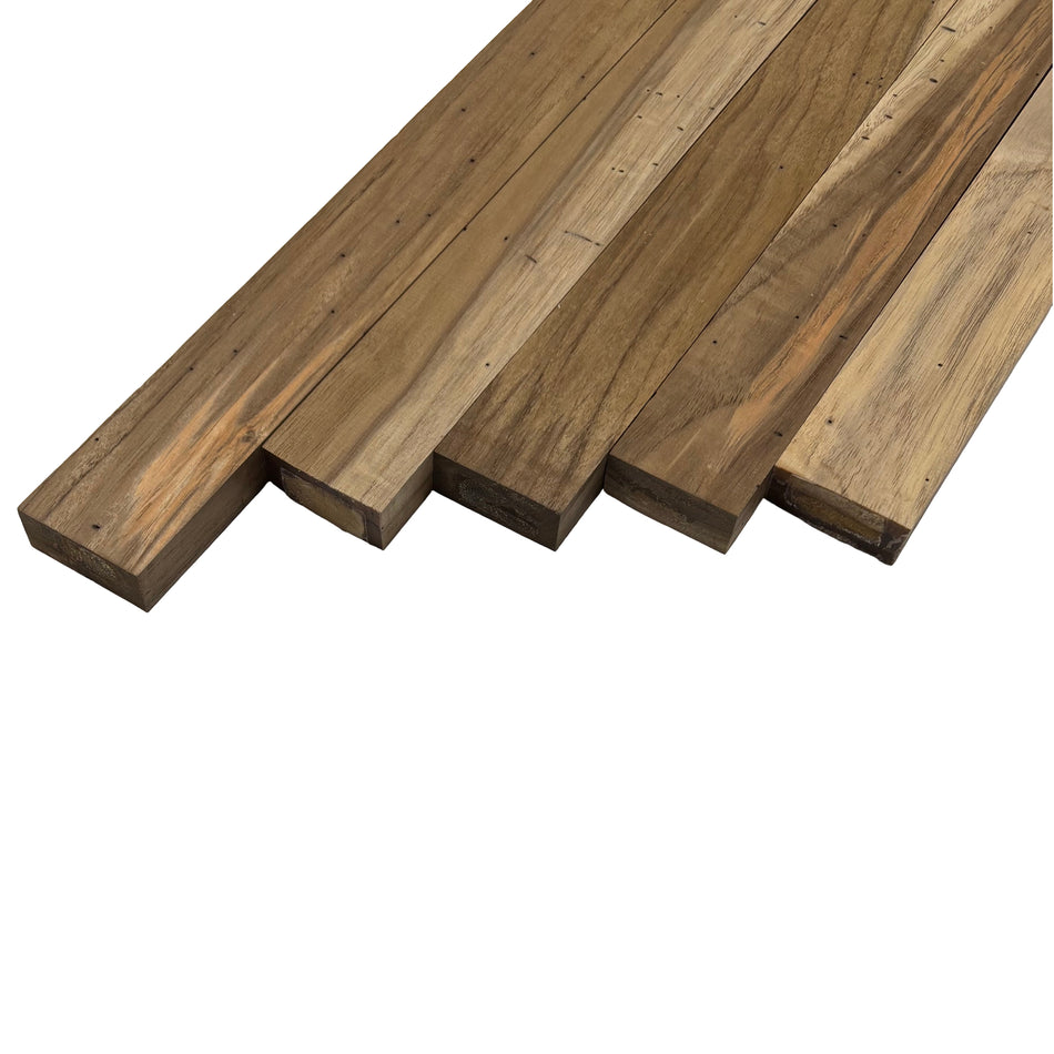 Genuine Teak Cutting Board Lumber with Natural Pinholes
