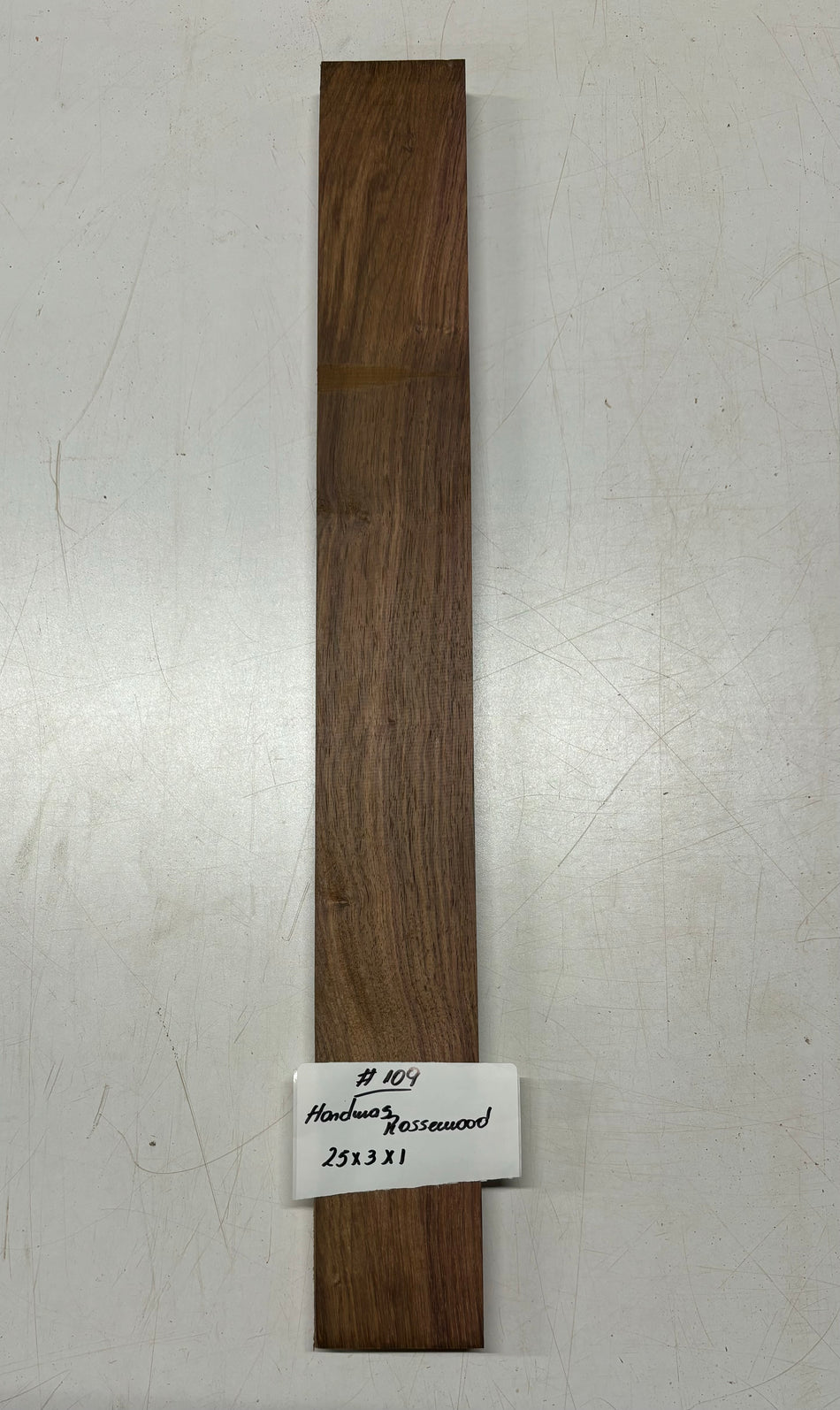 Honduras Rosewood Lumber 25"x 3"x 1"#109