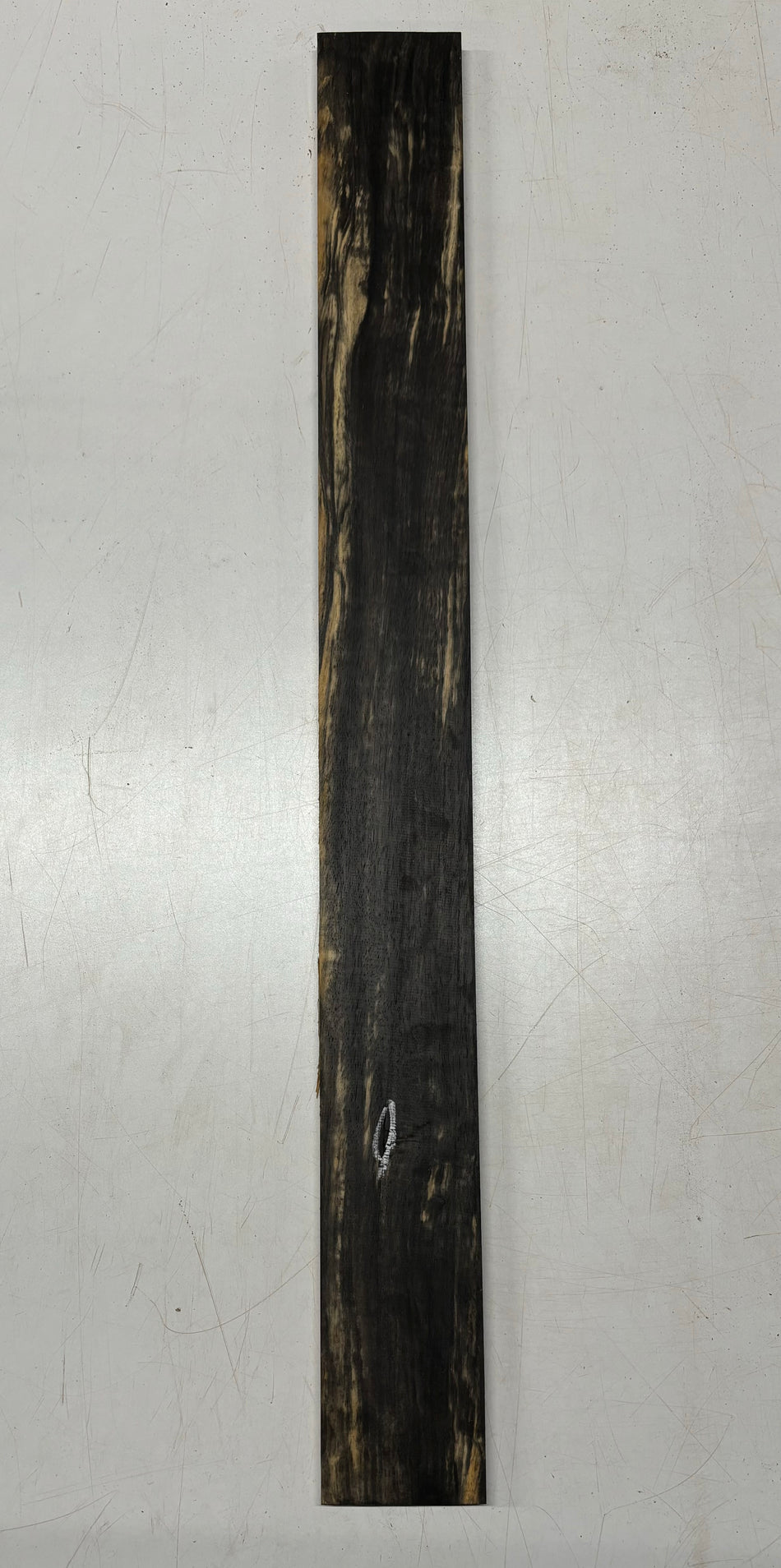 Black and White Ebony Lumber 36-1/2"x 3-3/4"x 5/8"#201