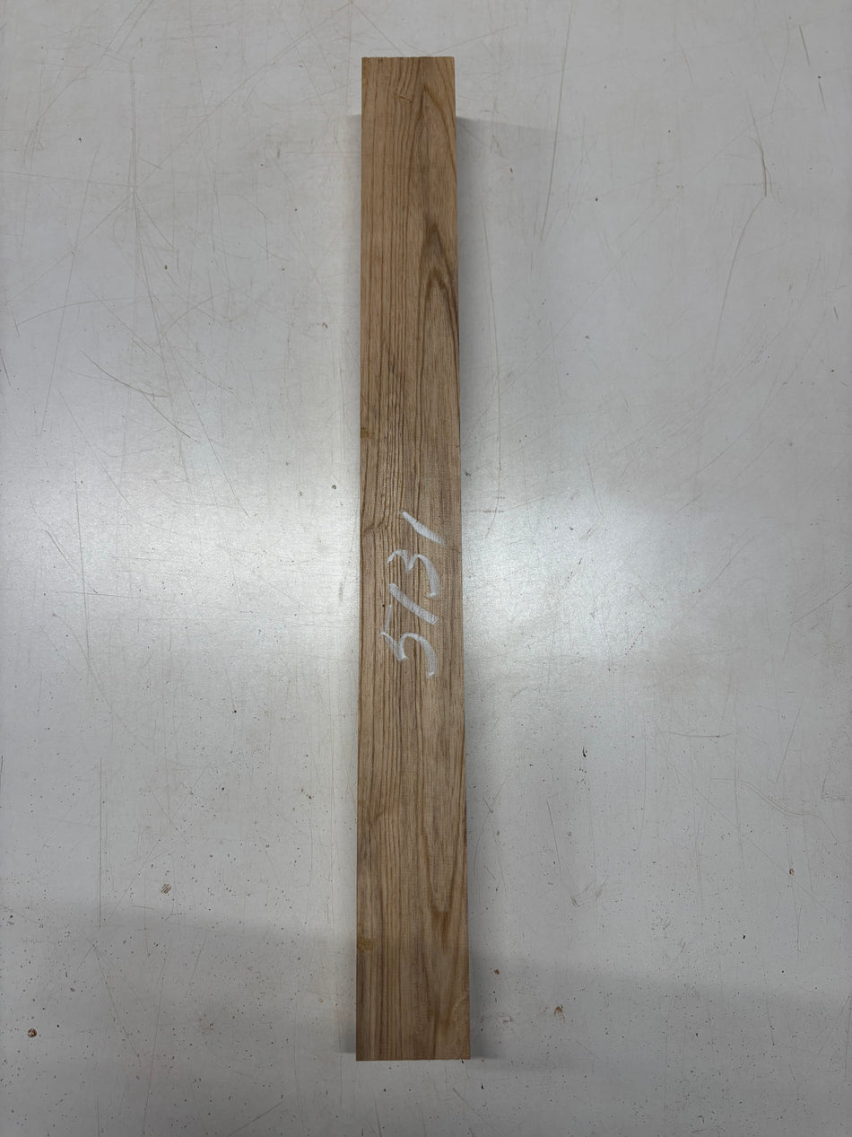 1 Piece, White Ash Turning Wood Blank 24"x2-1/2"x2"#5131
