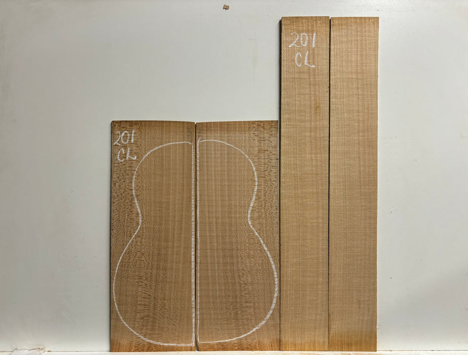 Lacewood Classical Guitar Back & Side Set #201