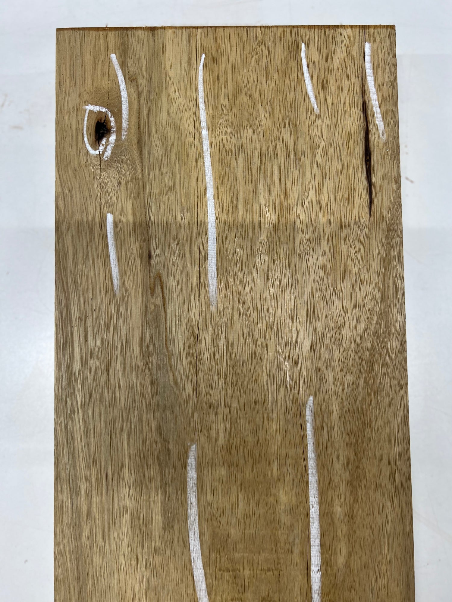 Black Limba Lumber Board Wood Blank 24&quot;x 9-1/2&quot;x 2&quot; 