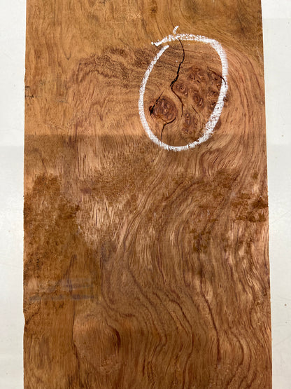 Bubinga Lumber Board Wood Blank 17-1/2&quot;x 6&quot;x 2&quot; 