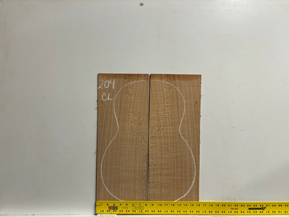 Lacewood Classical Guitar Back & Side Set #204